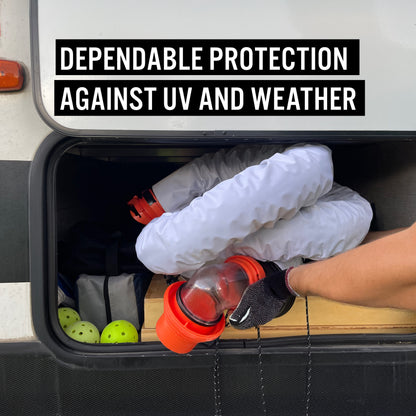 Levitator Sewer Hose Cover - UV Resistant Protection for RV 